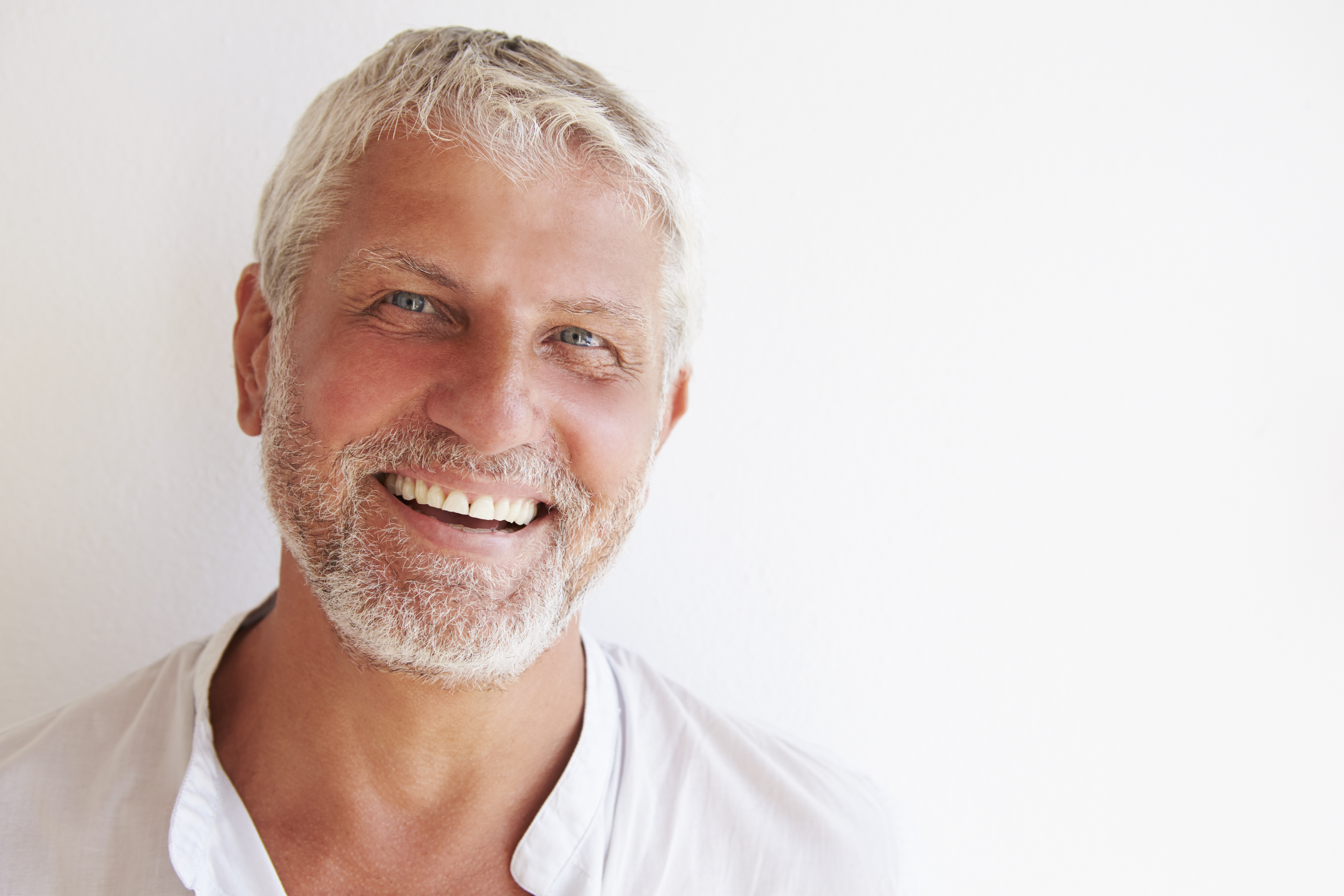 man happy after sinus augmentation